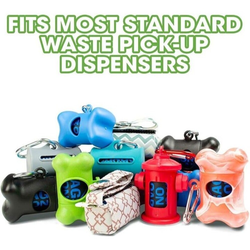 Bags On Board Dog Poop Bags | Strong, Leak Proof Dog Waste Bags | 9 x14 Inches - Picture 7 of 8